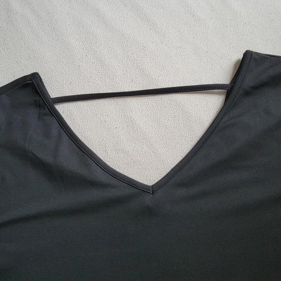 LONG BLACK DRESS - Picture 3 of 5